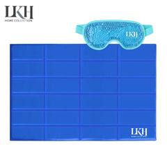 Cooling Gel Mat with Eye Mask