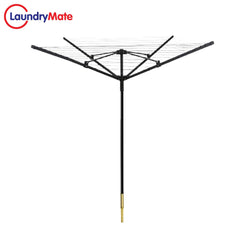 45m Waterproof Rotary Airer With Metal Spike