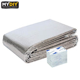 Radiator Insulation Foil Sheet with 12-Piece 3M Stickers