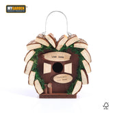 Decorative Wooden Bird Hotel for Garden Wildlife Shelter