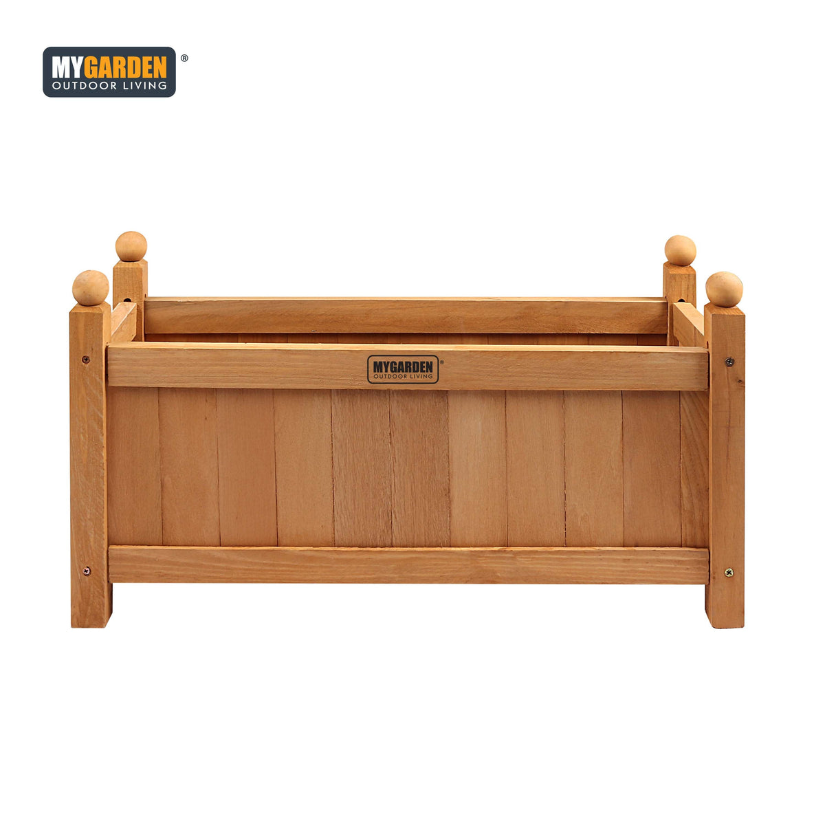 Wooden Planter with PE Liner - Medium