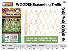 Expanding Wooden Trellis Natural 180*90cm