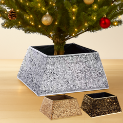 Square Tree Skirt Silver (12)