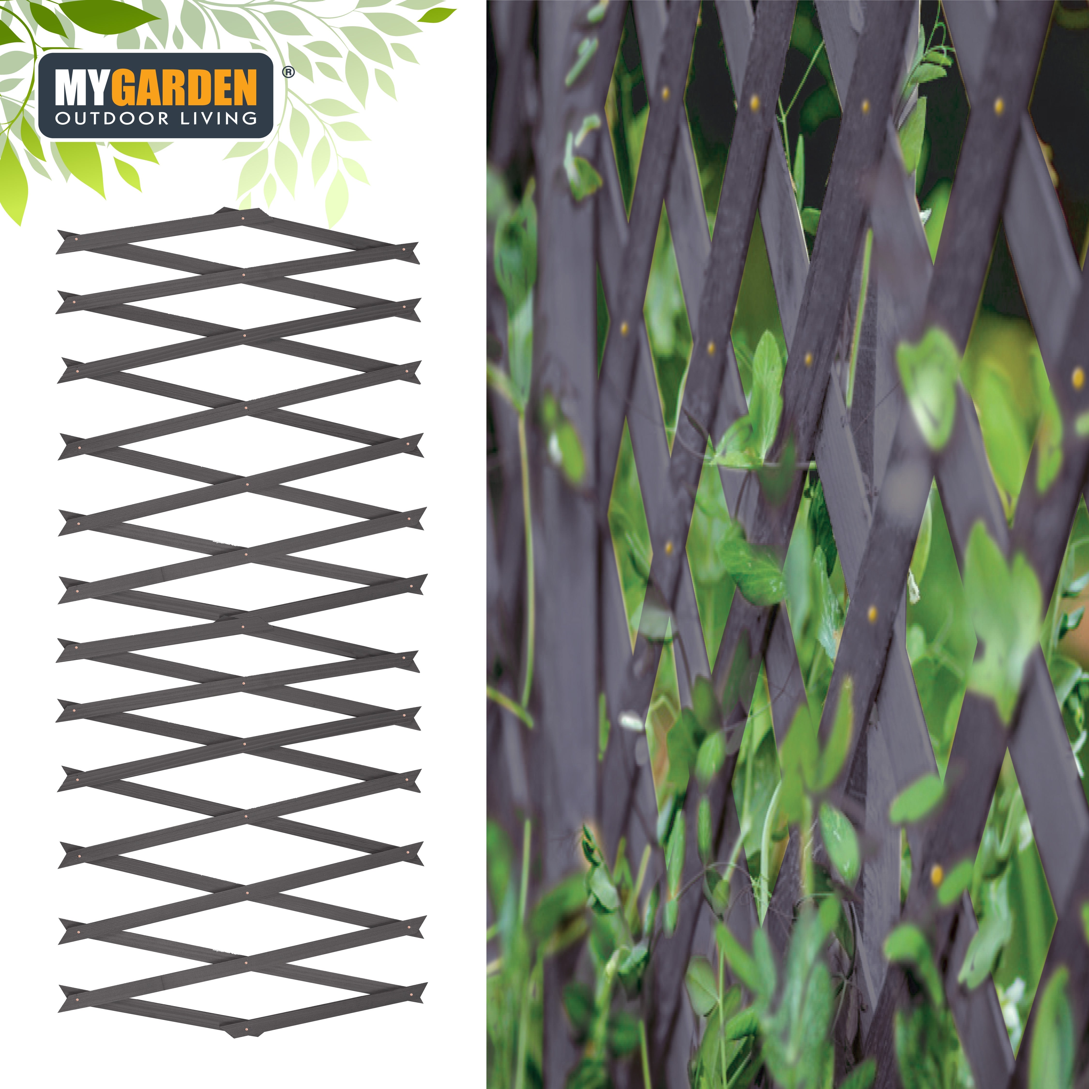 180*30cm Expanding Wooden Trellis