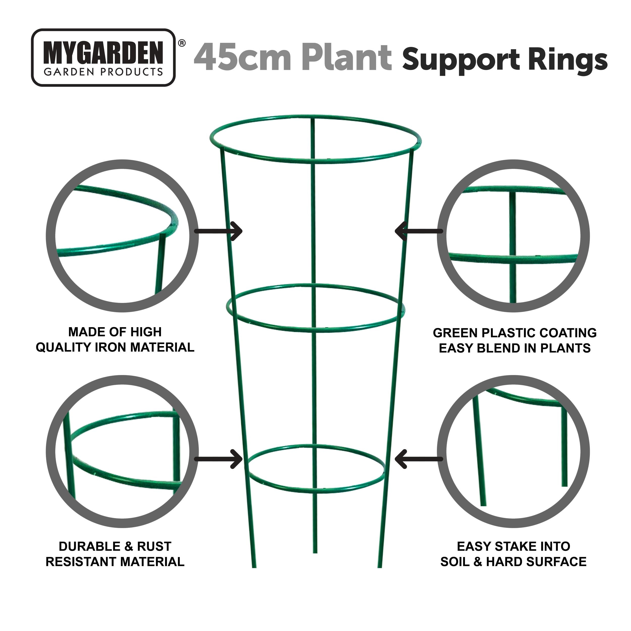 45cm Plant Support Rings