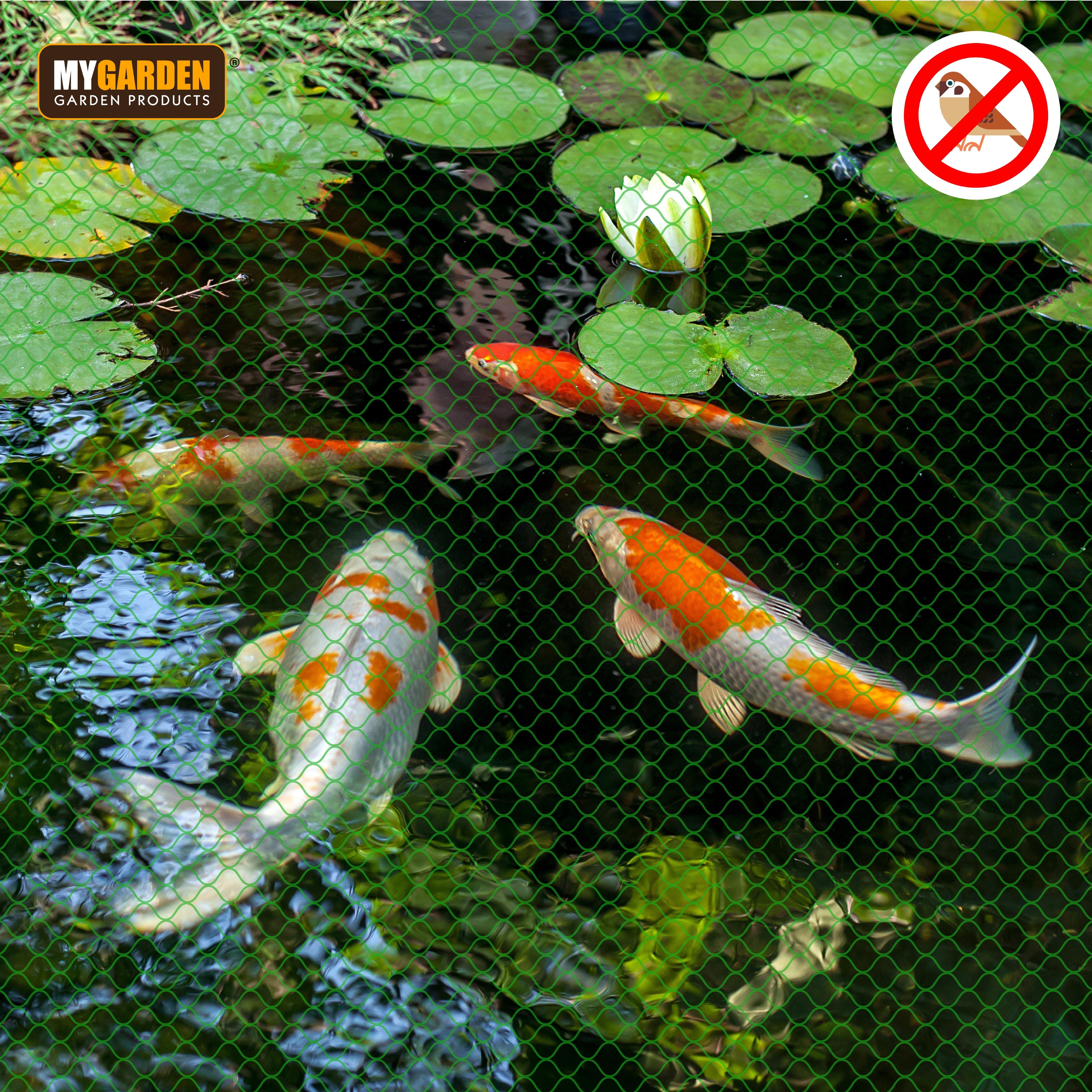 2x4m Anti-Bird Pond Net for Garden Protection