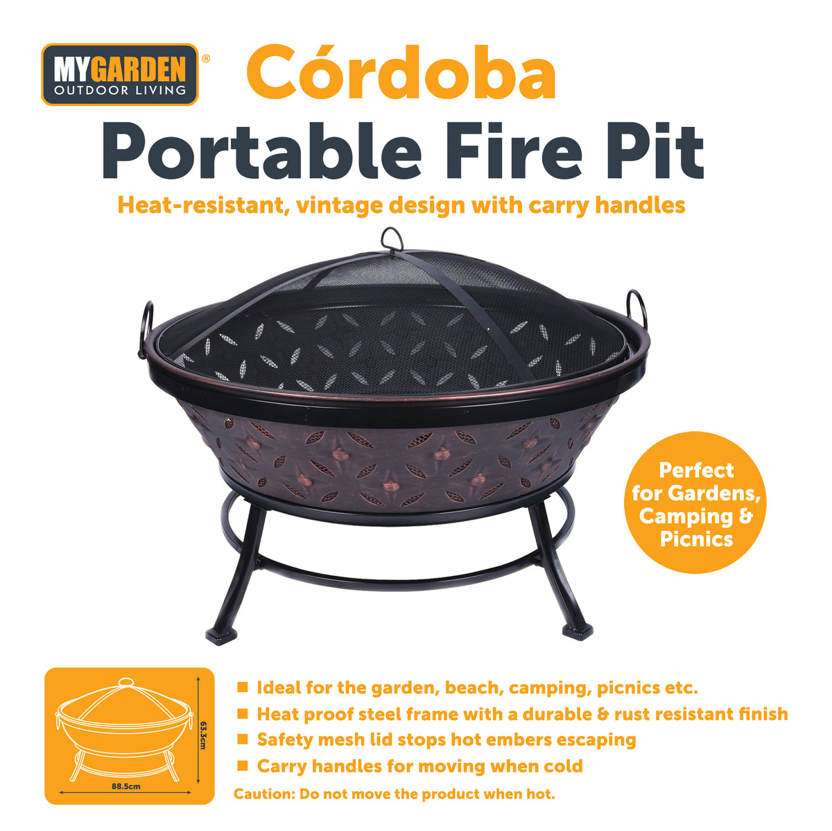 Cordoba Portable Fire Pit