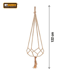 Jute Plant Holder 122cm