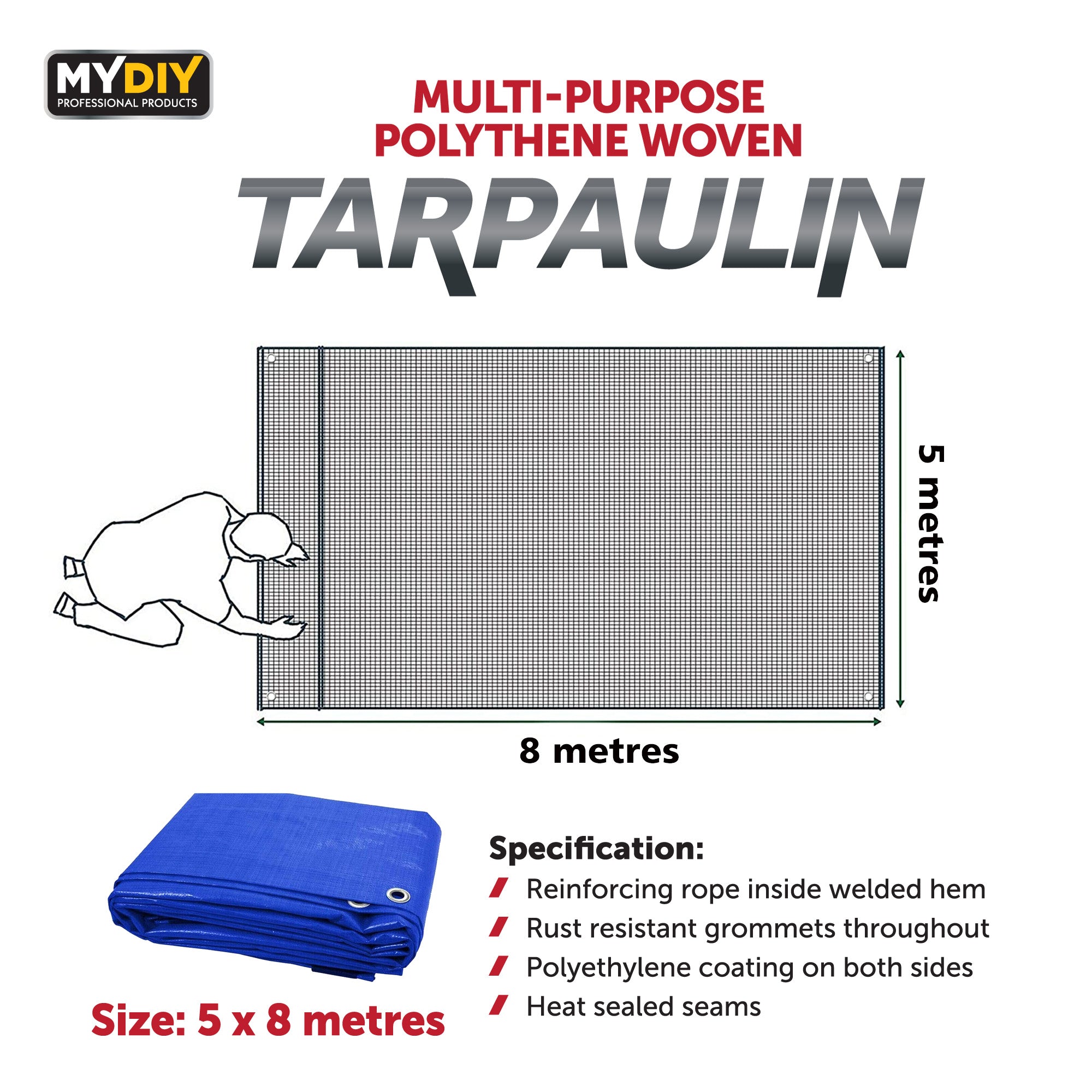 Multi-Purpose Polythene Woven Tarpaulin