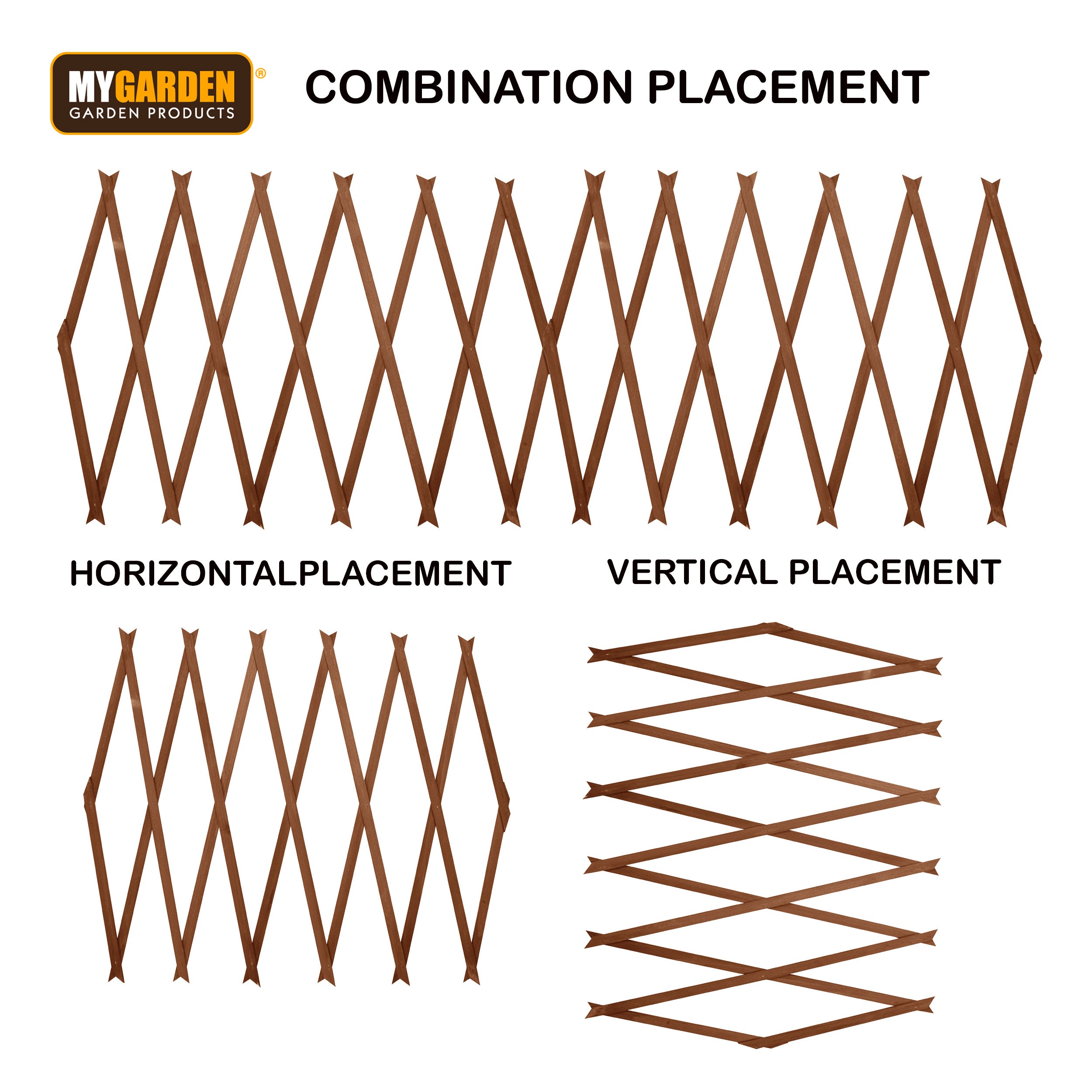 Expanding Wooden Trellis