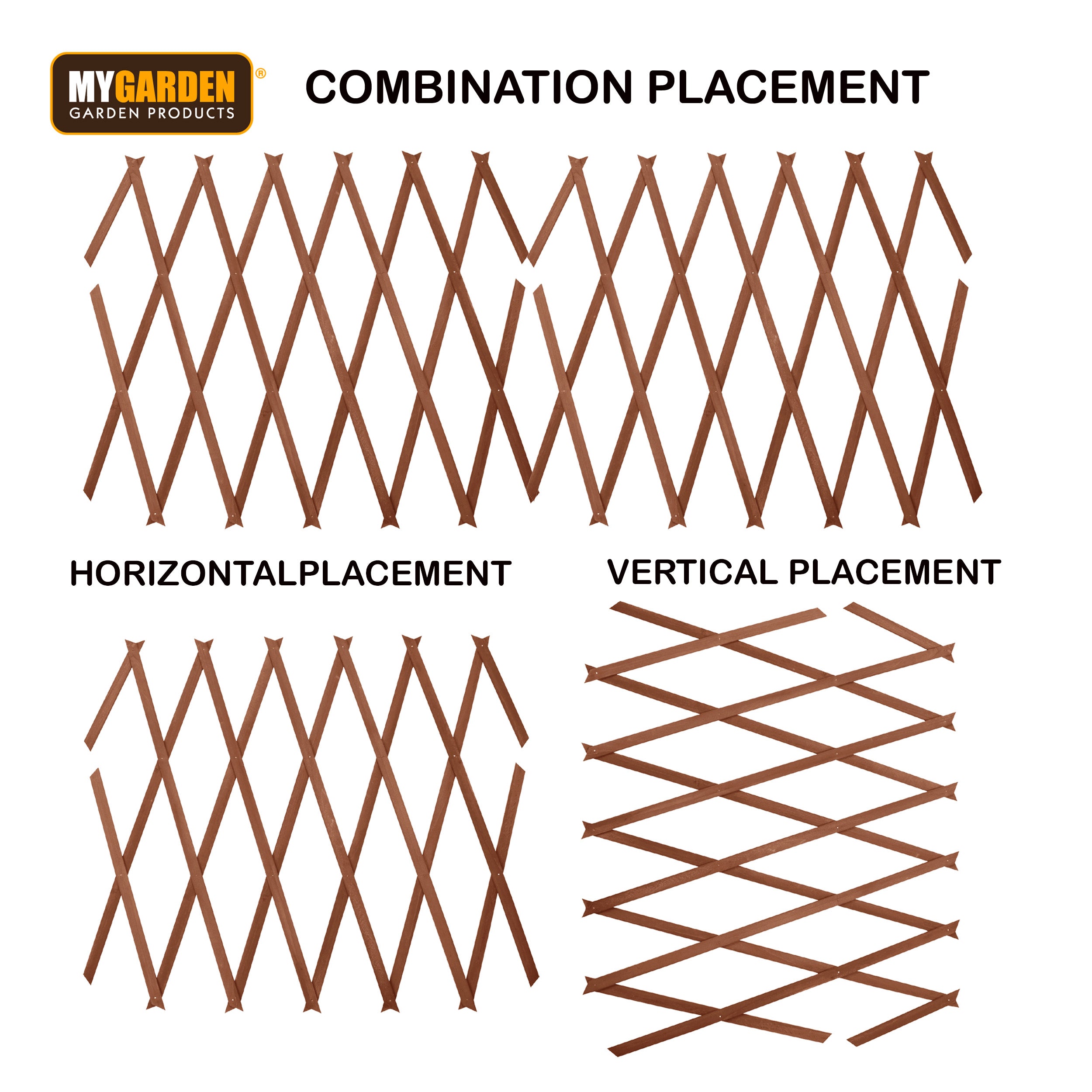 Expanding Wooden Trellis