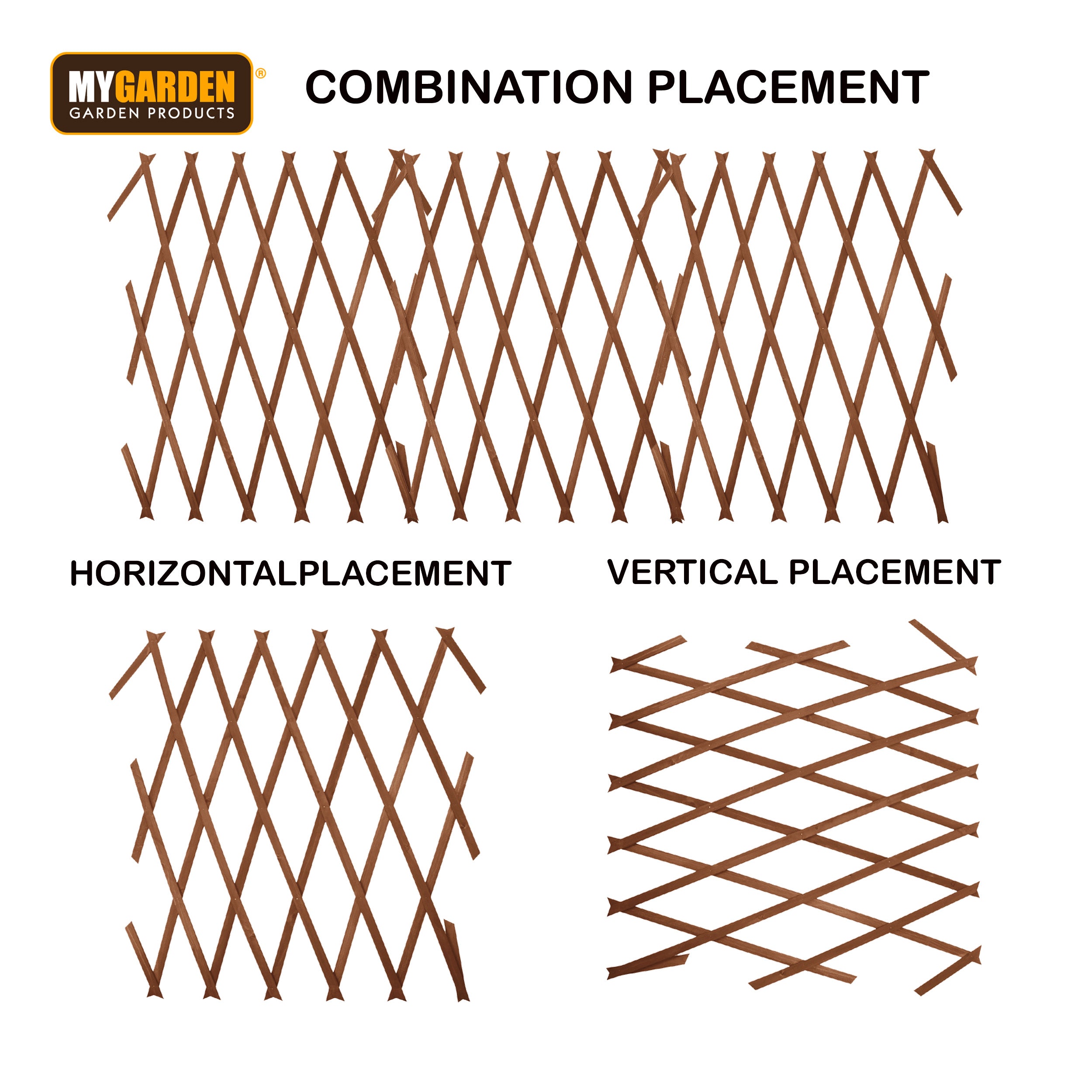 Expanding Wooden Trellis