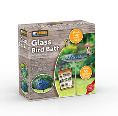 Glass Bird Bath