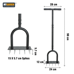 Lawn Aerator with Spikes