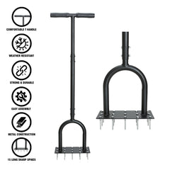 Lawn Aerator with Spikes