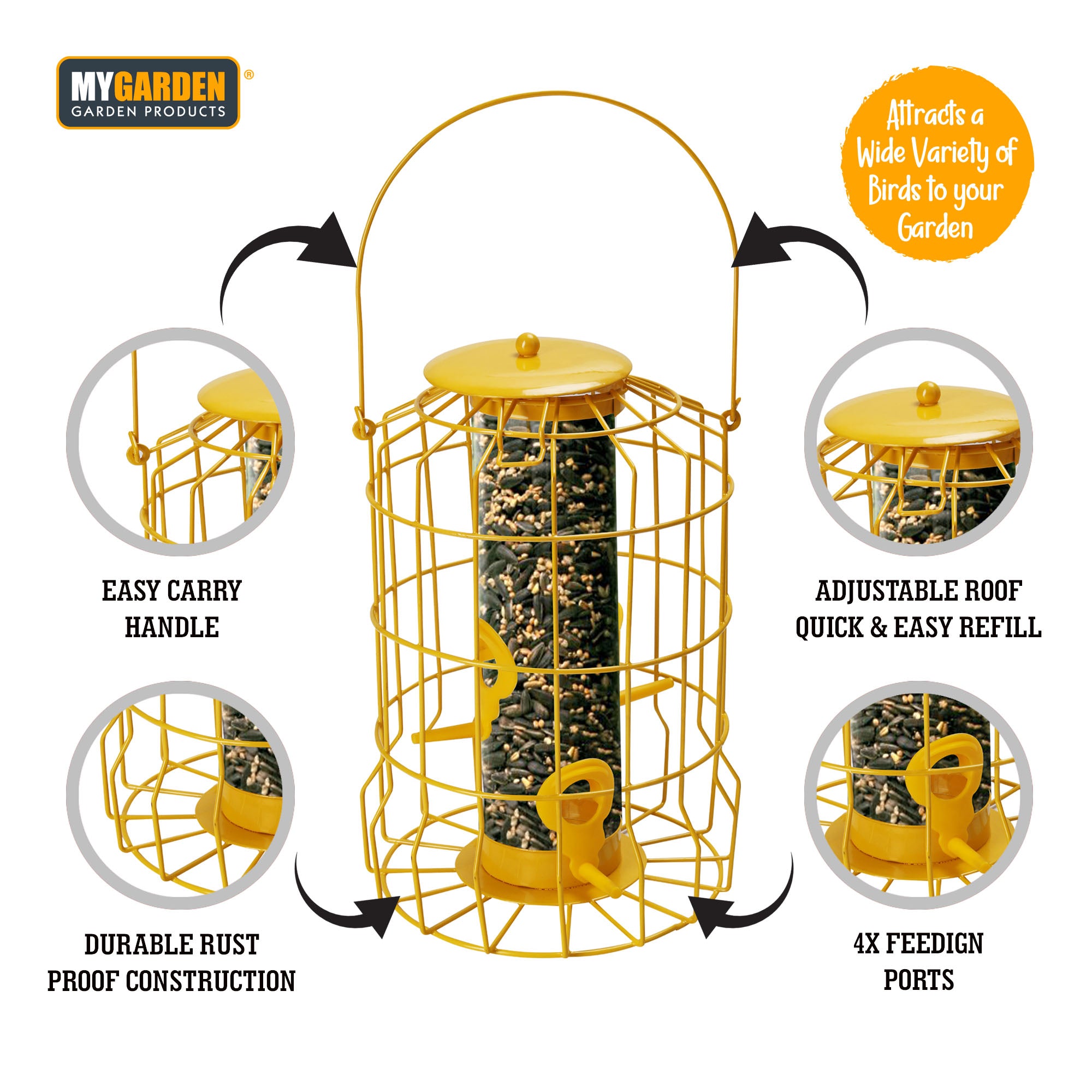 Metal Seed Feeder