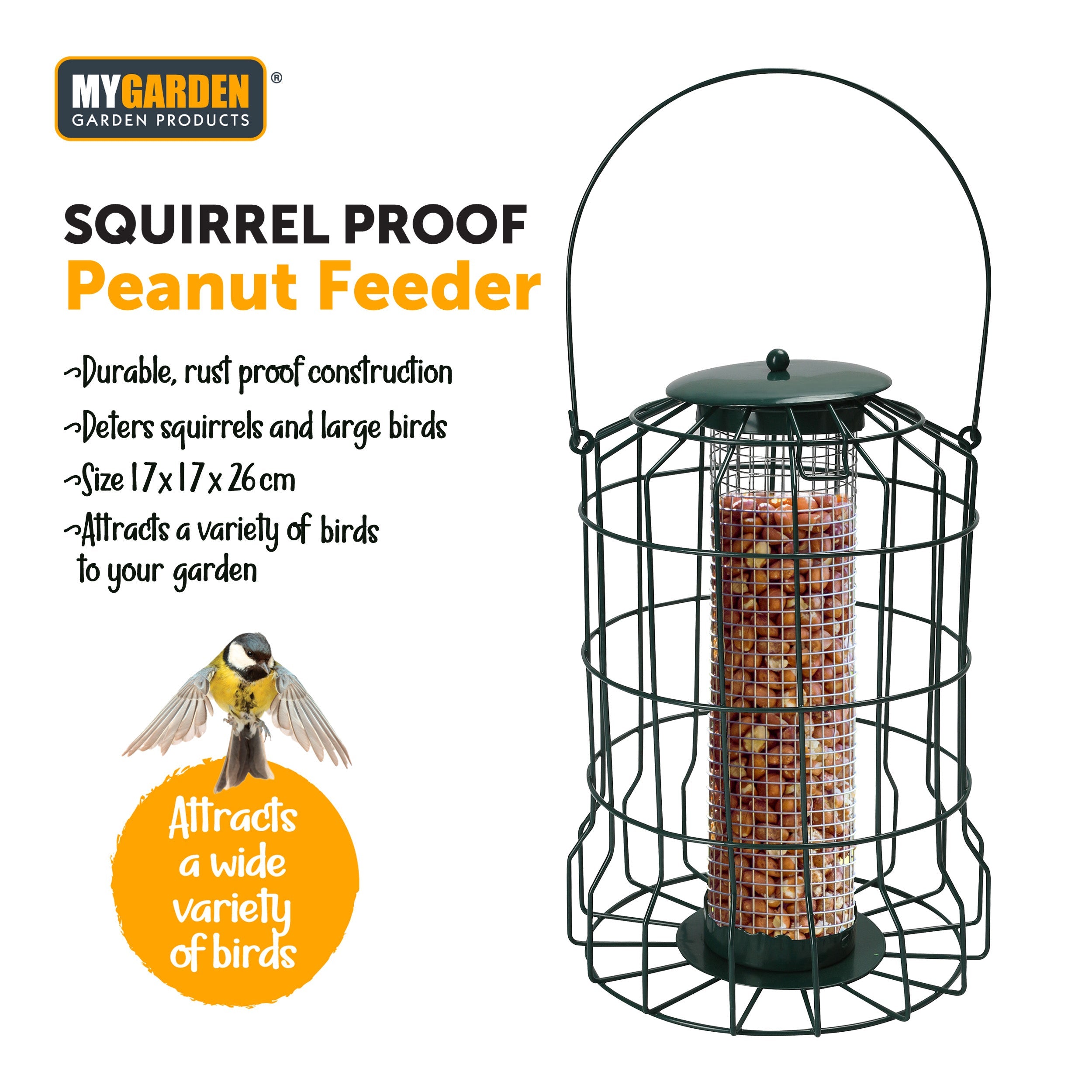 Squirrel Proof Peanut Feeder