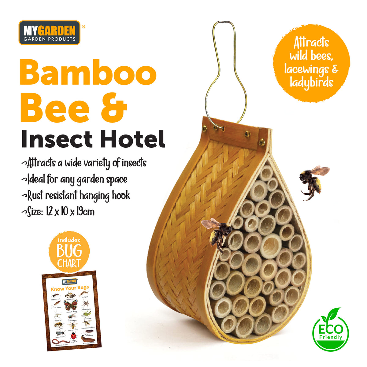 Bamboo Bee and Insect Hotel