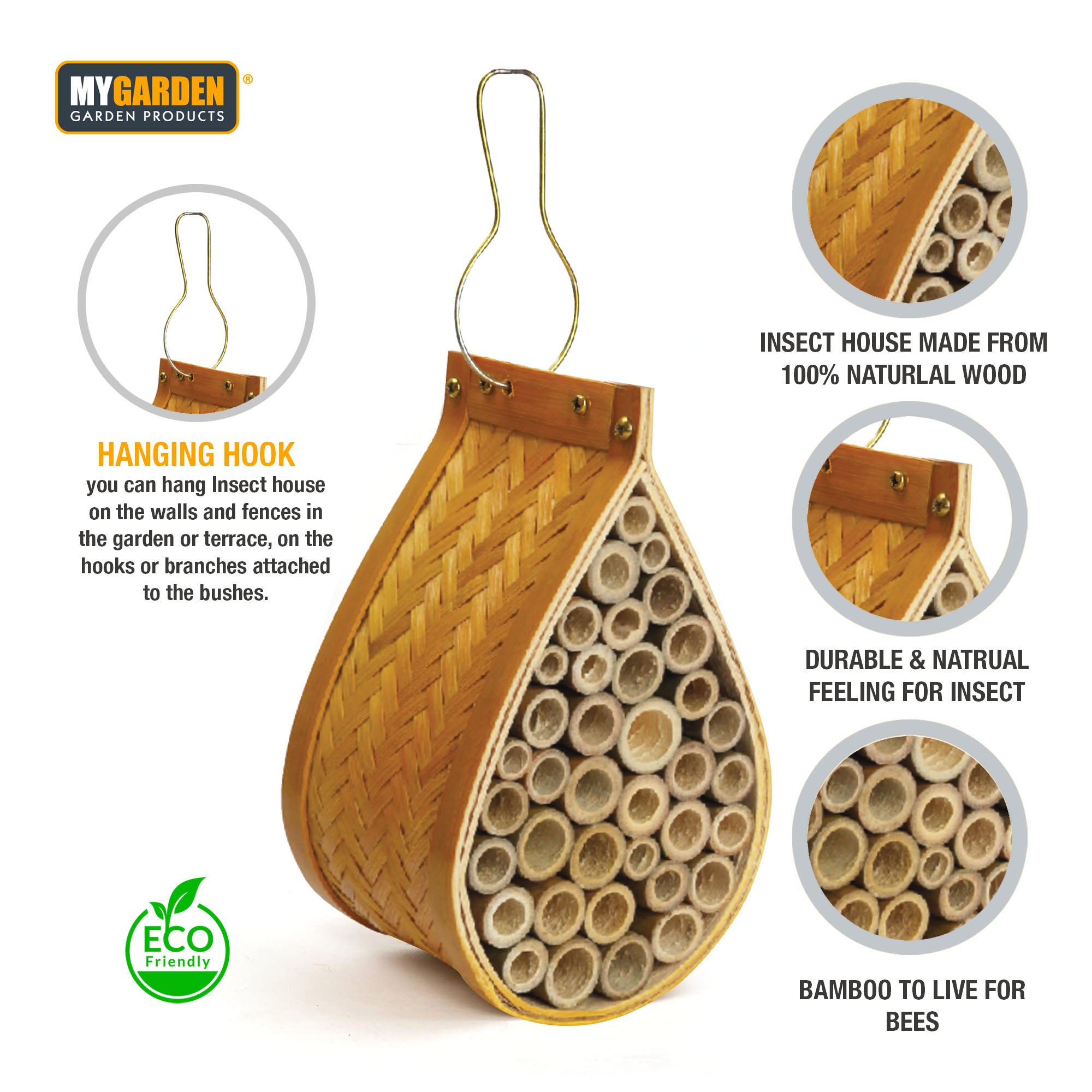 Bamboo Bee House