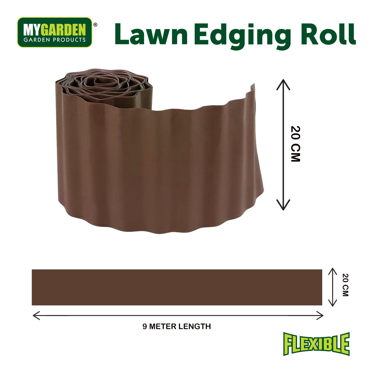 9m Lawn Edging Roll