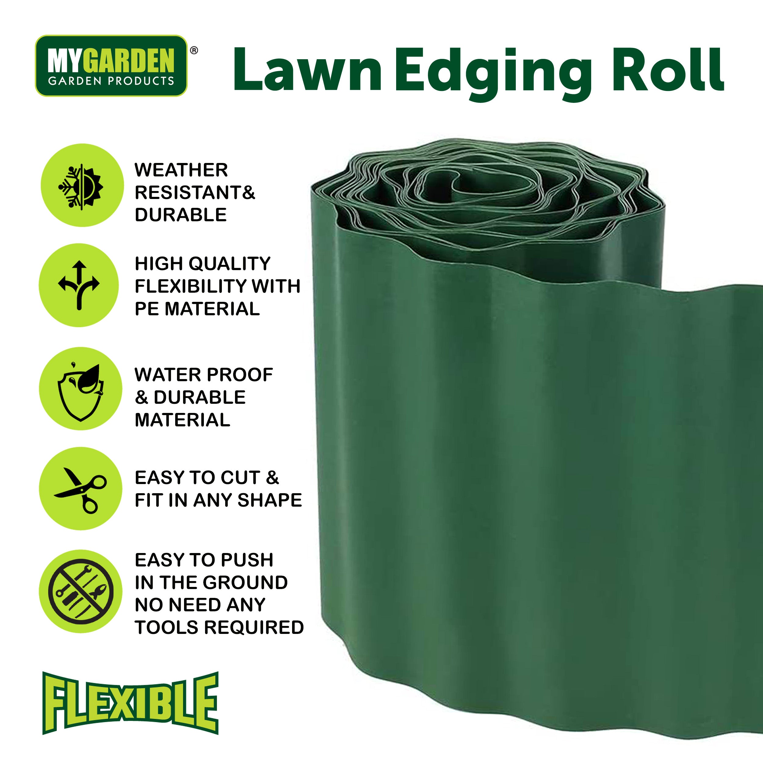 9m Lawn Edging Roll