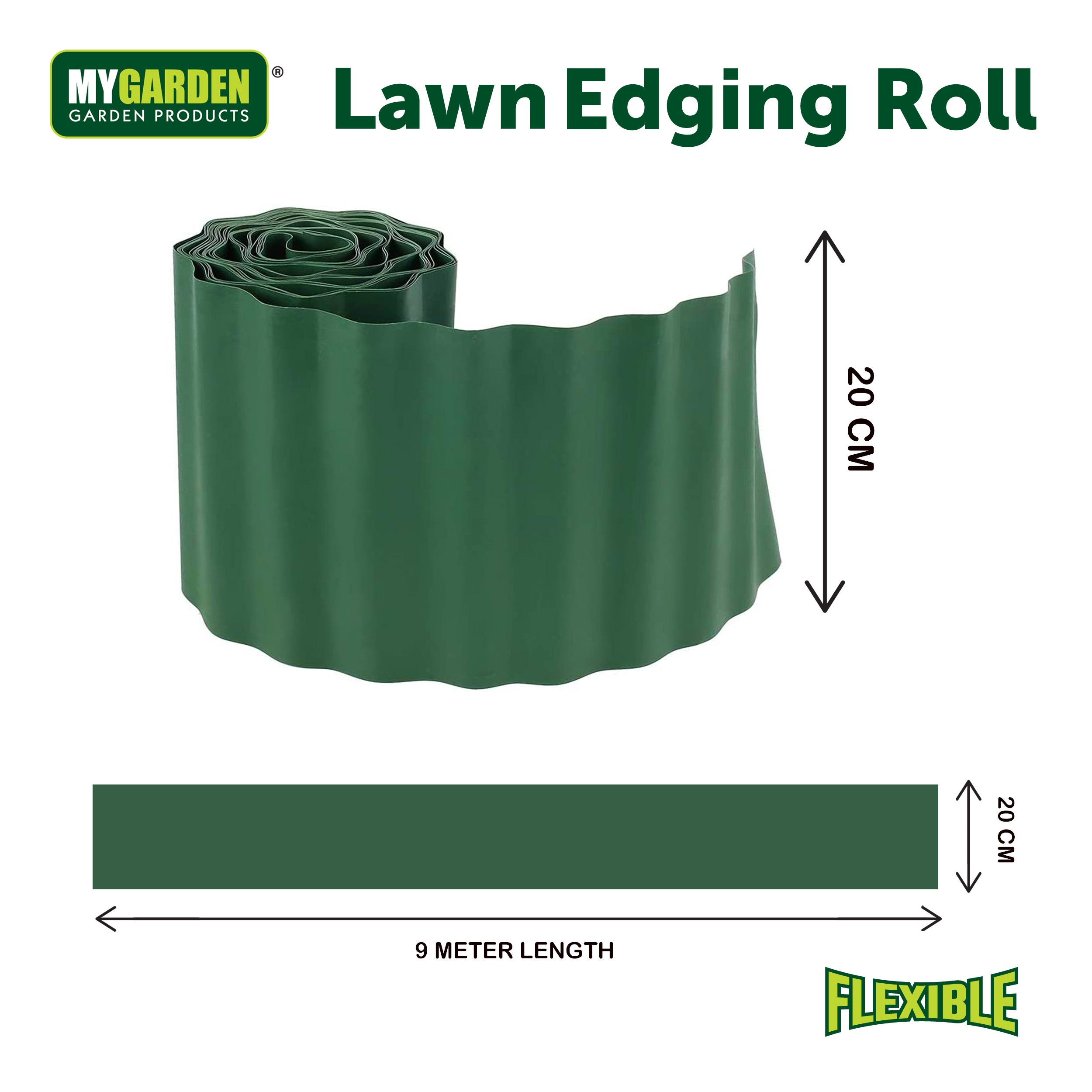 9m Lawn Edging Roll