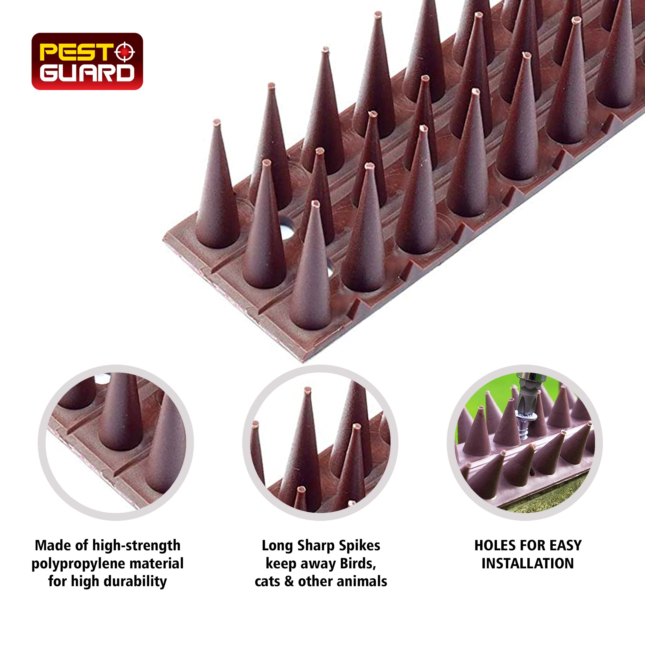 10PK Anti Bird Spikes