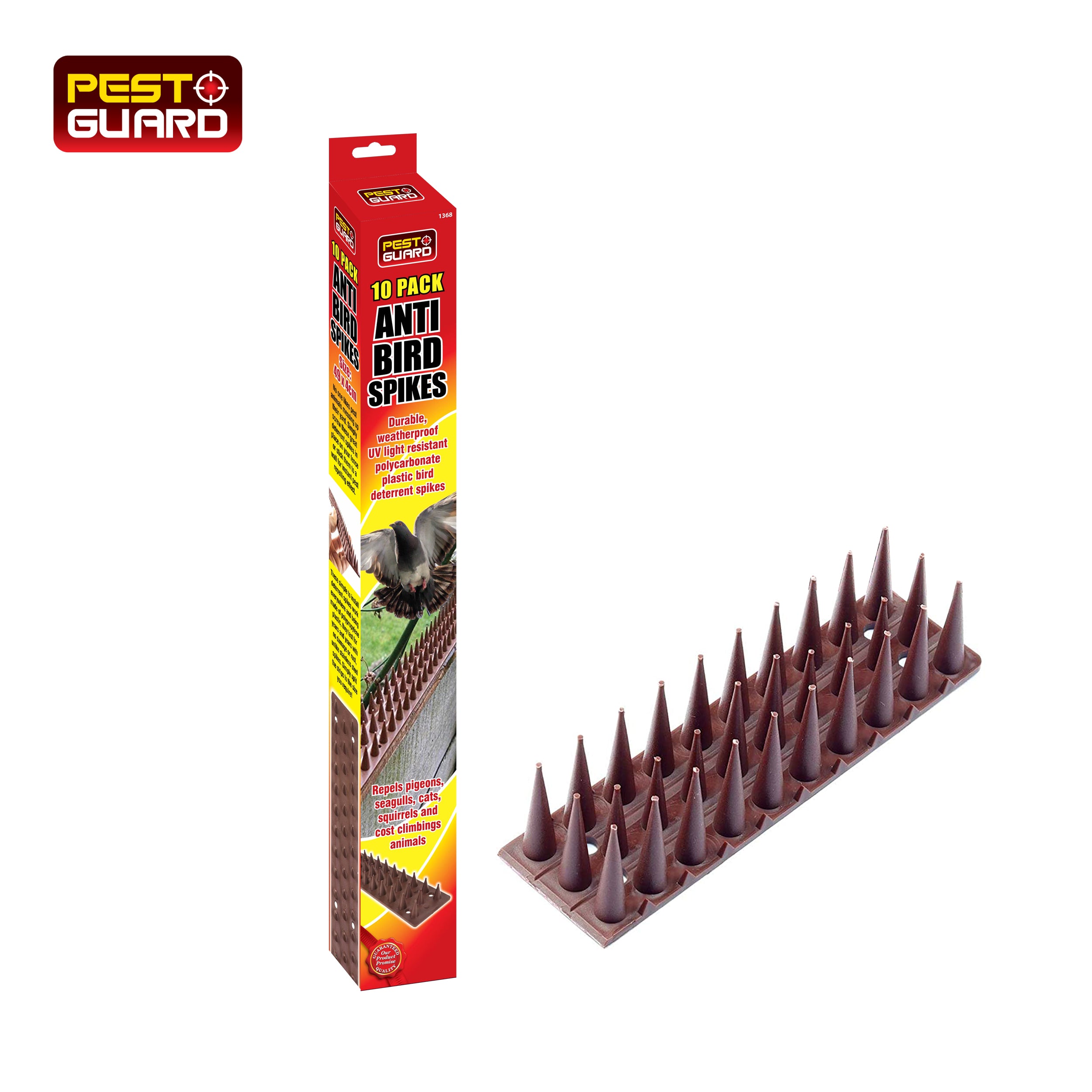 10PK Anti Bird Spikes