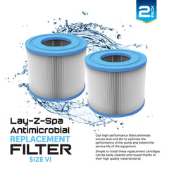 Lay-Z-Spa Antimicrobial Replacement Filter