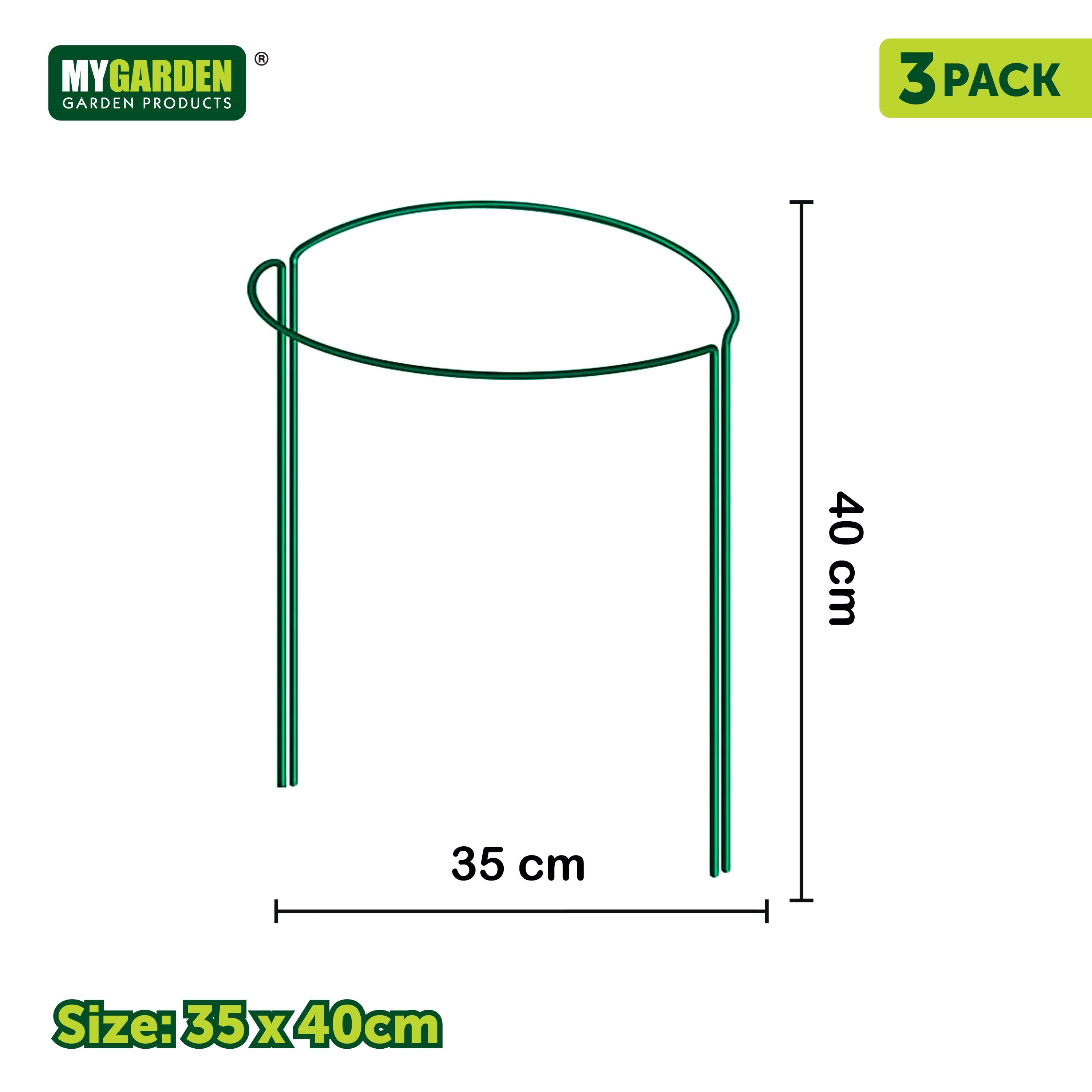 3PK Half Round Plant Support Frame