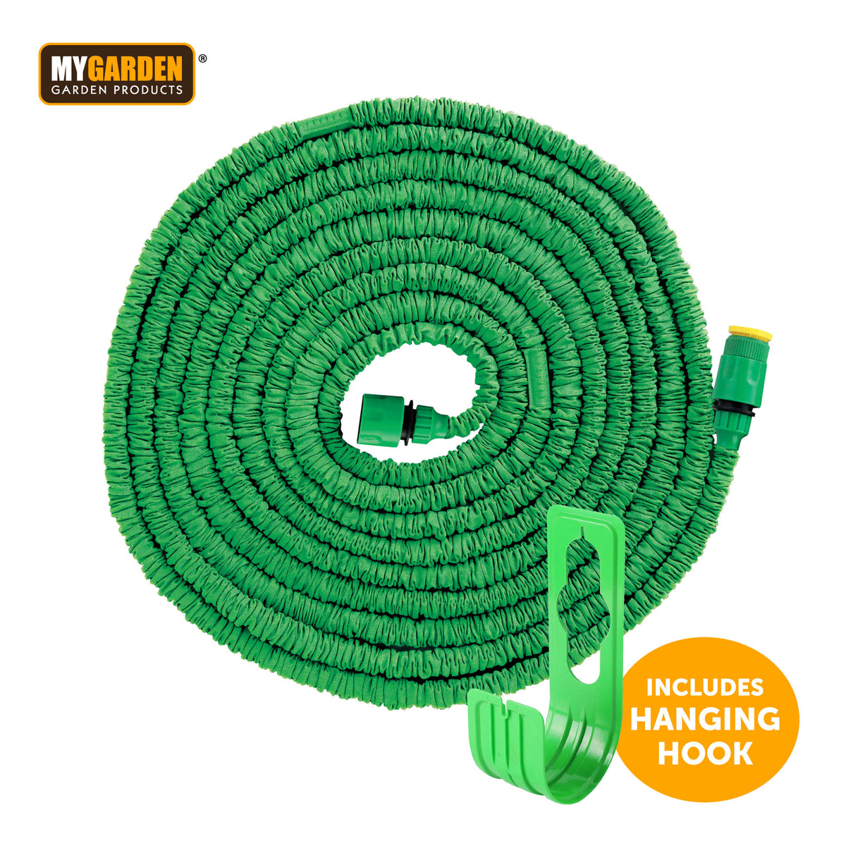 30m  Expanding Hosepipe with Connectors  and  Hook