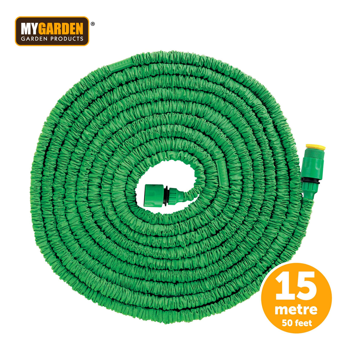15m Expanding Hose with Connectors