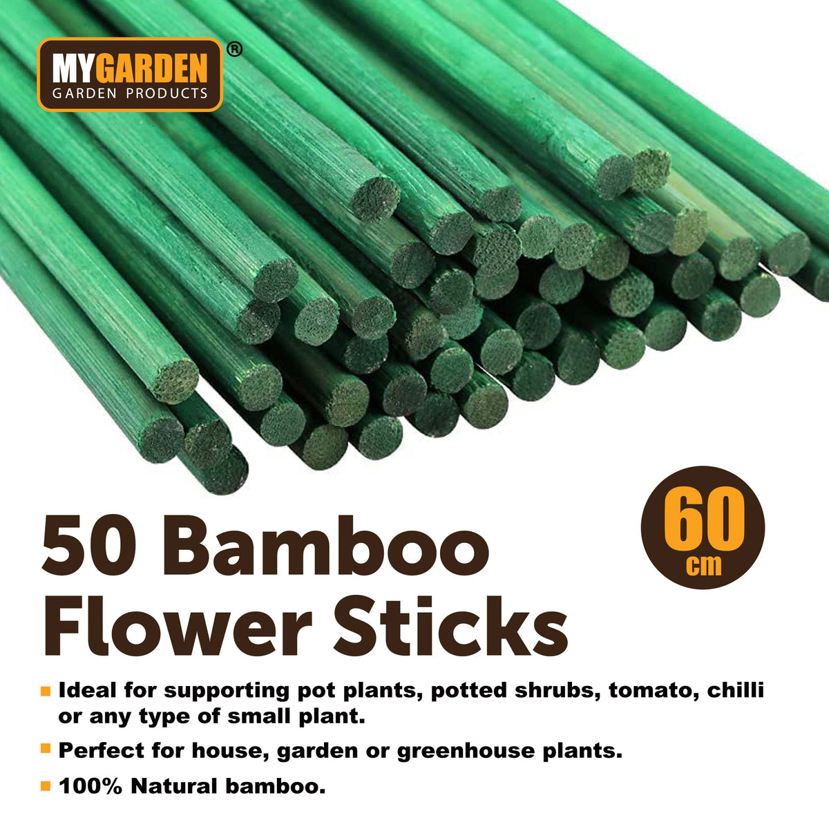 50pc Bamboo Flower Sticks