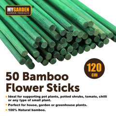 50PK Bamboo Flower Sticks