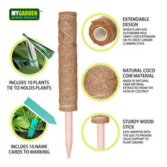Coir Moss Plant Support