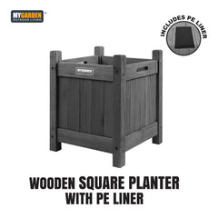 Wooden Planter - Small