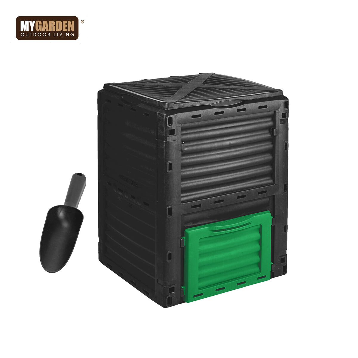 My Garden - 300 Litre Outdoor Composter With Scooper