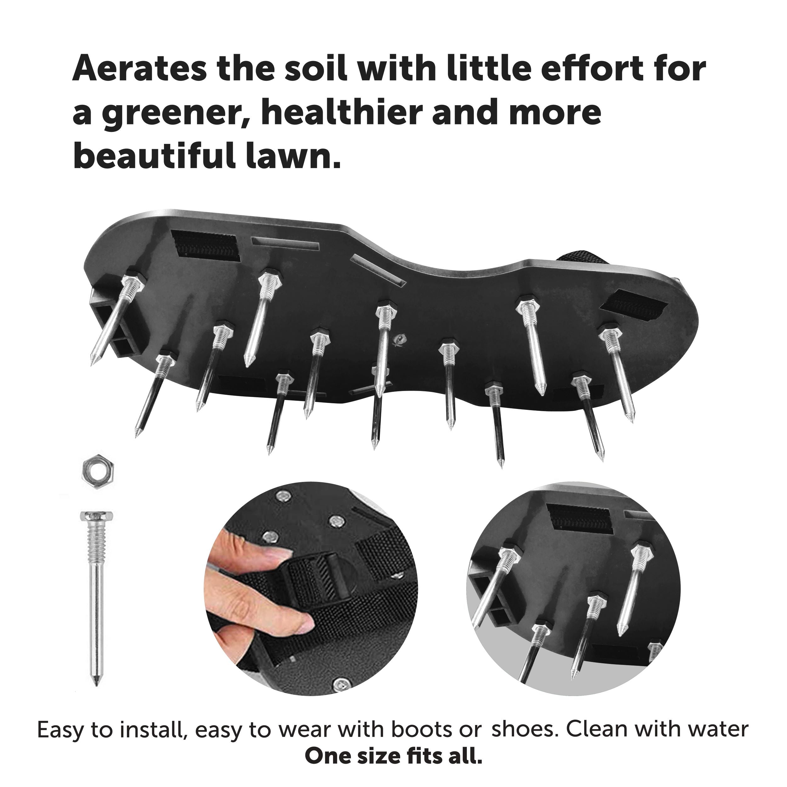 Lawn Aerator Spike Shoes