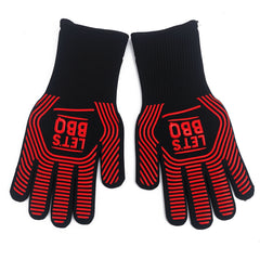 Red BBQ Gloves