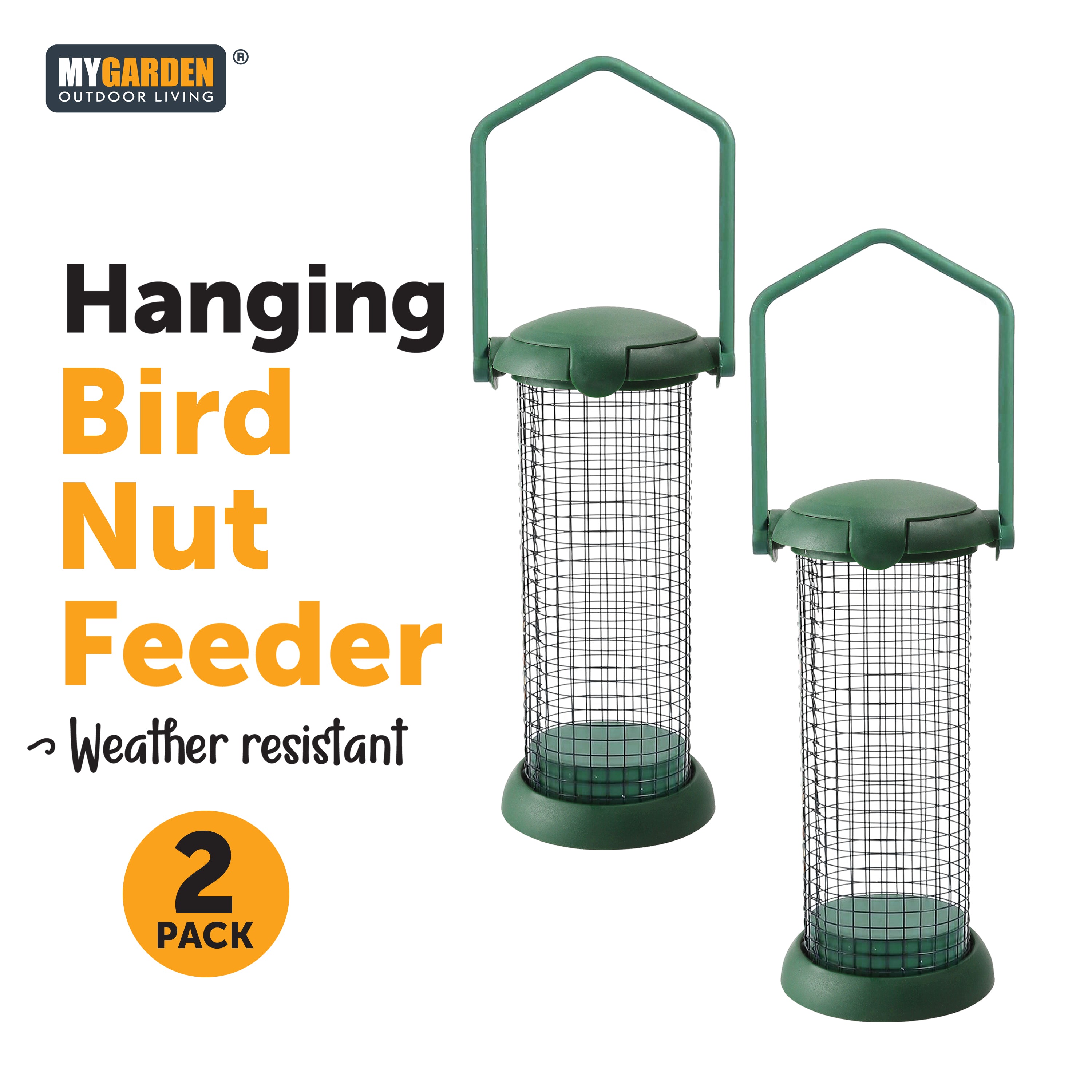 Durable Hanging Bird Nut Feeder