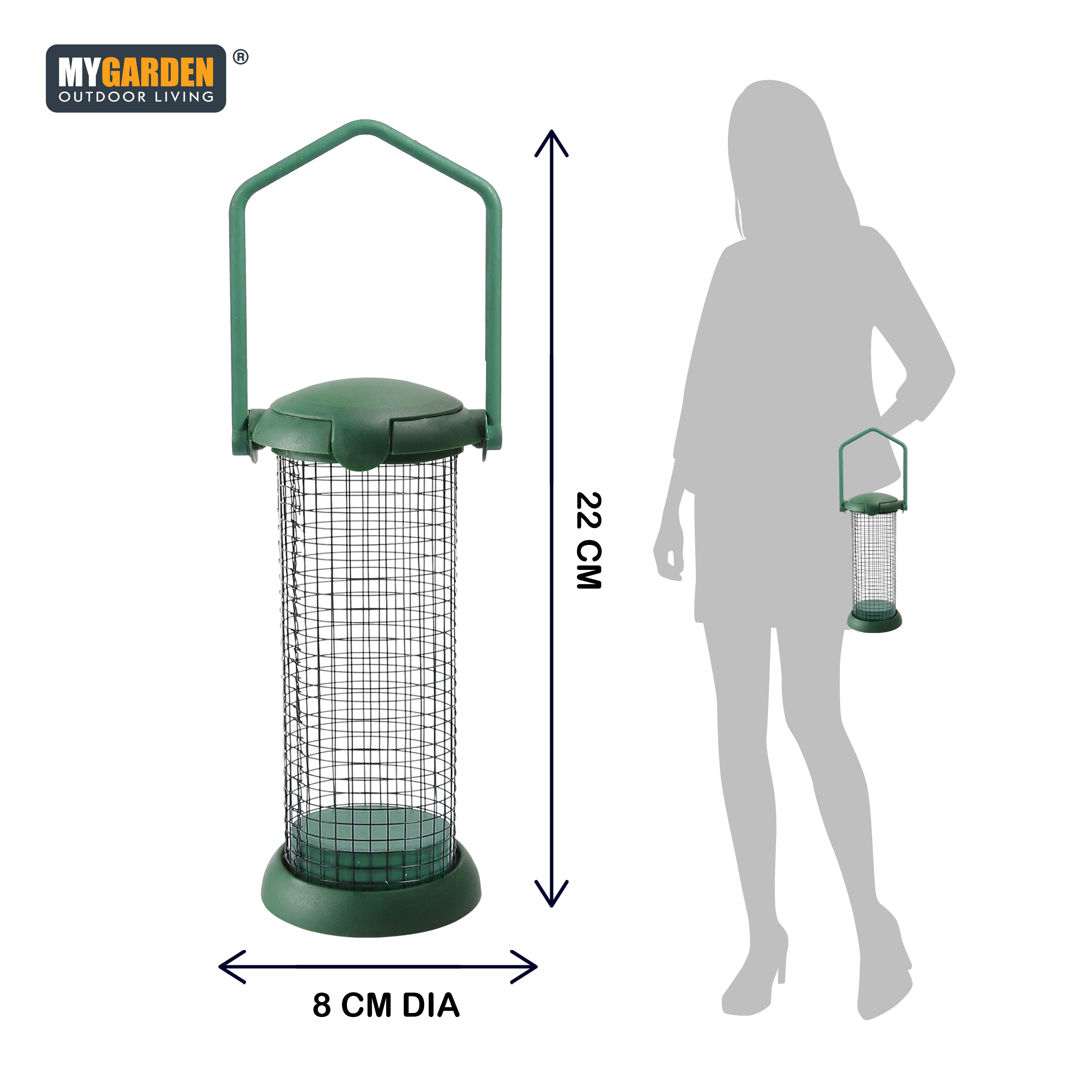 Durable Hanging Bird Nut Feeder