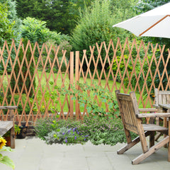 Wooden Expanding Freestanding Trellis