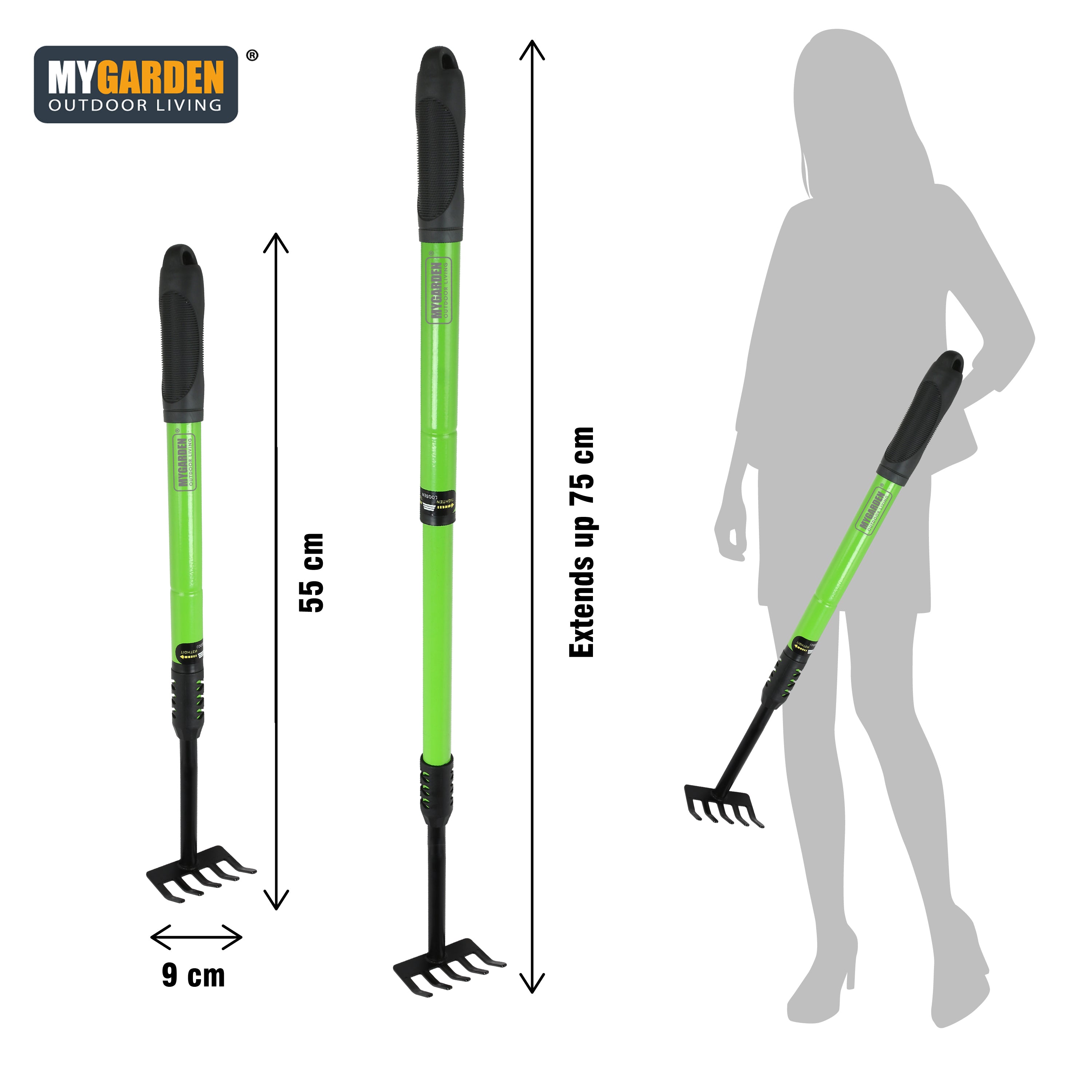 Telescopic Garden Rake