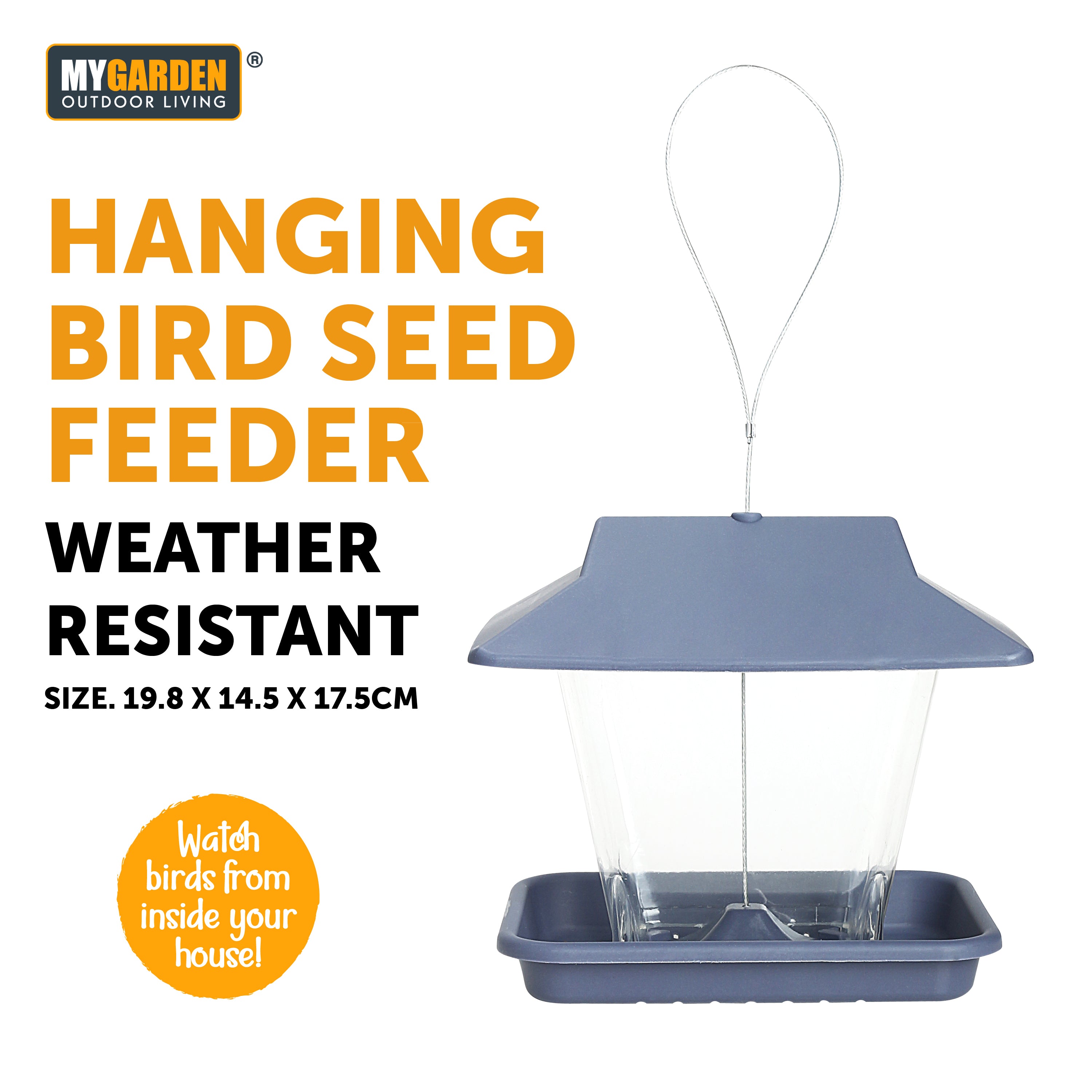 Hanging Bird Seed Feeder