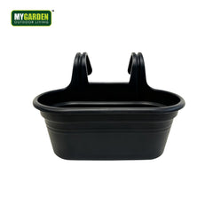 Hanging Flower Pot Black