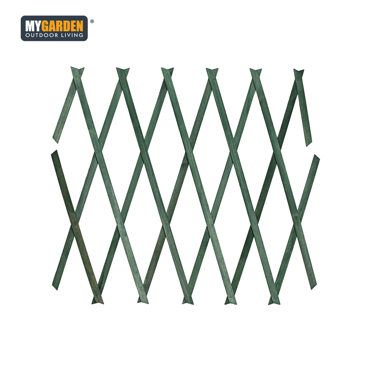 3PK Wooden Trellis Green 180*60cm