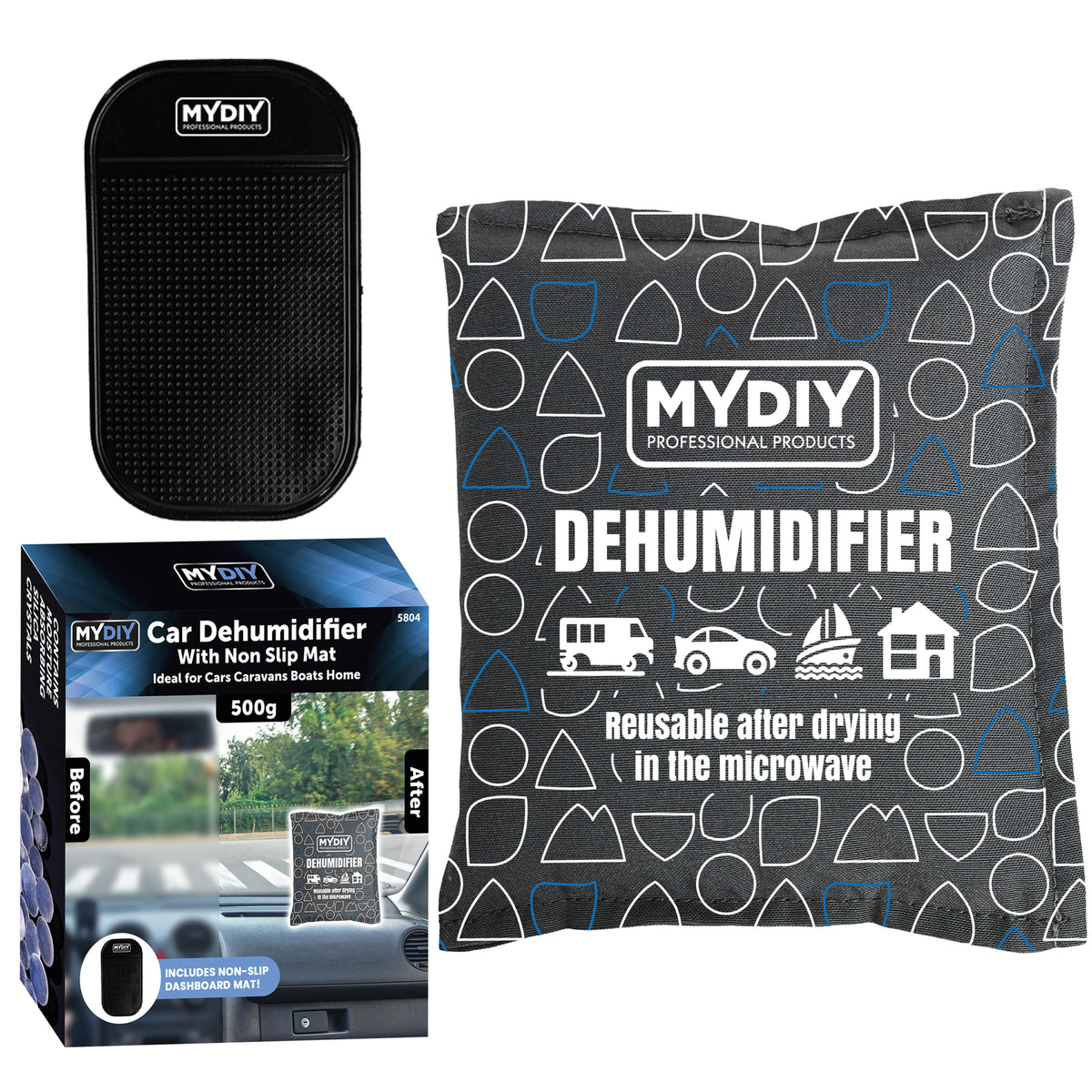 1Kg Multi-Purpose Reusable Dehumidifier