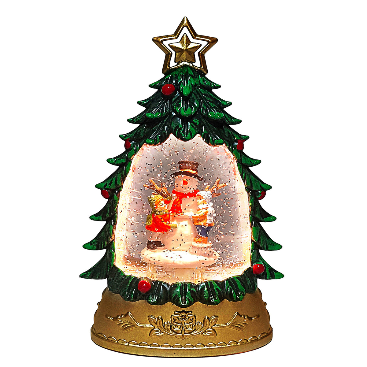 Christmas-Snowman LED Tree Light with Water Glow (8)