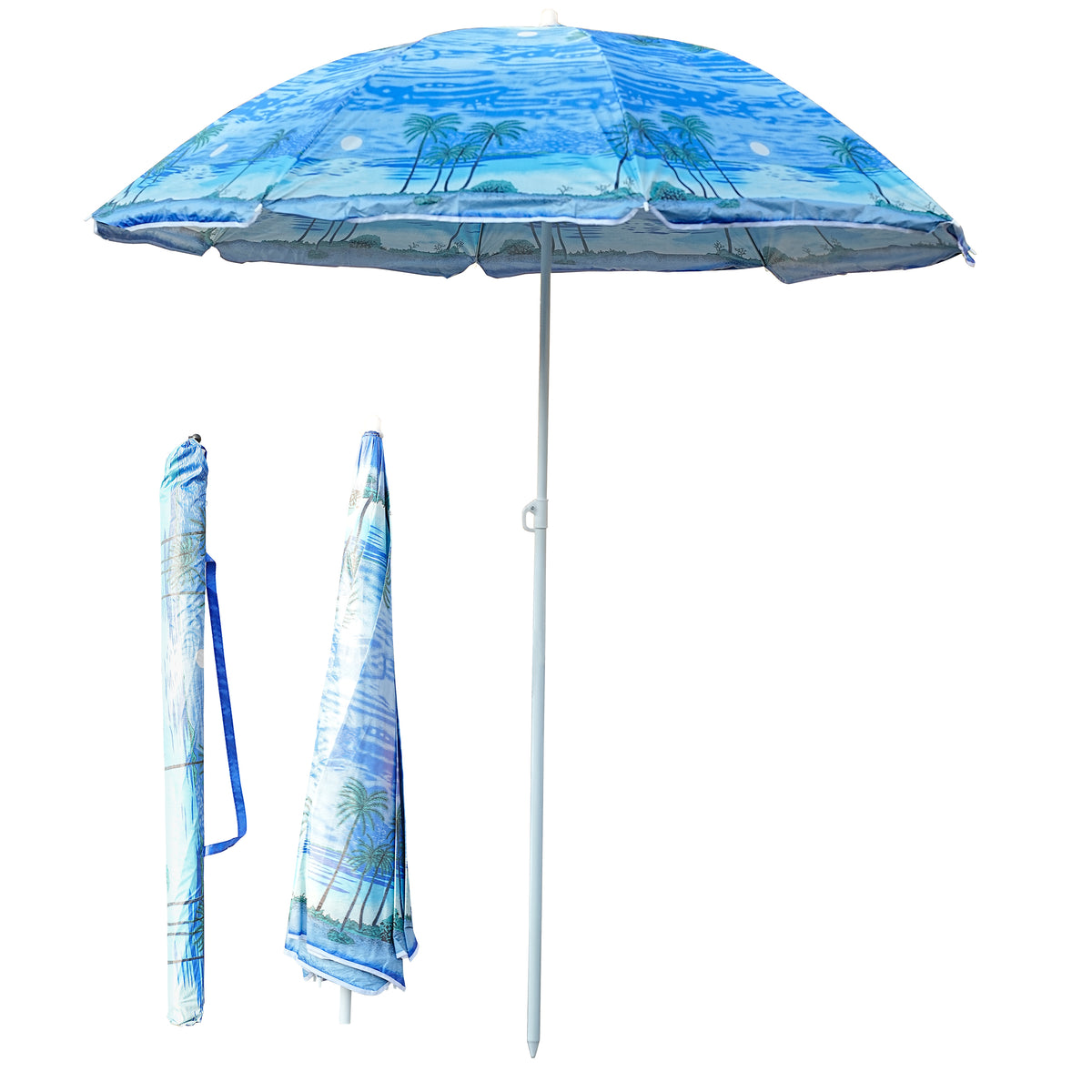 Beach Umbrella Blue