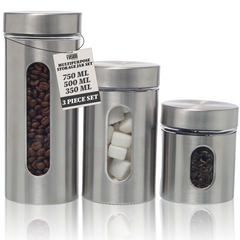 3PK Glass Storage Container